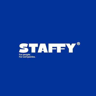 Staffy logo on hero