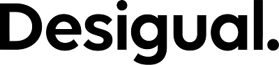 Desigual logo on hero